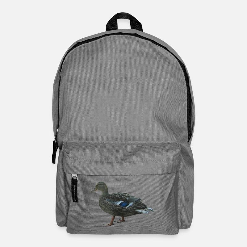 canard colvert - Sac à dos - gris éléphant