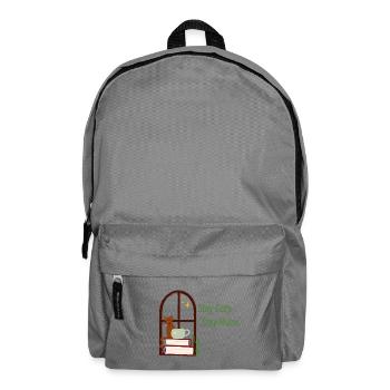 Reste au chaud, reste à la maison - Sac à dos - gris éléphant - Devant