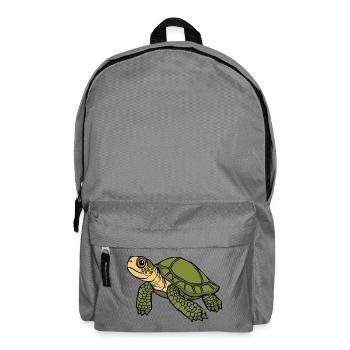 Schildkröten Schildkröten - Rucksack - Mittelgrau - Vorne