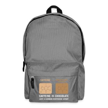 Chemistry Science Physics Laboratory Structural Formula - Backpack - elephant grey - Front