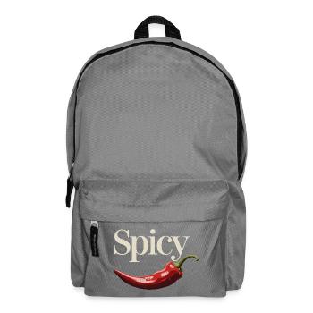 Spicy Chili Lover Design - Backpack - elephant grey - Front