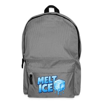 Faute de frappe des glaçons de glace fondu - Sac à dos - gris éléphant - Devant