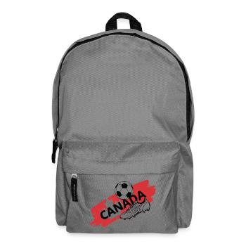 Canada Football Maillot Supporter Canada Soccer - Sac à dos - gris éléphant - Devant