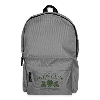 The Hops Club Official Member Hopfen Humor - Backpack - elephant grey - Front