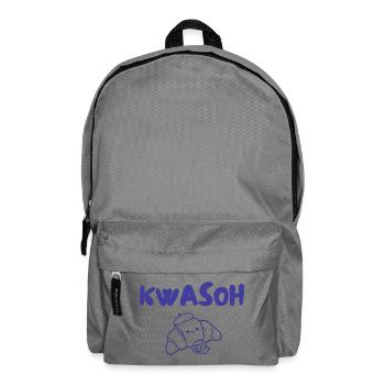 Croissant Kvasoh Illustration - Sac à dos - gris éléphant - Devant