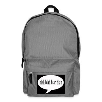Blah Blah Blah - Backpack - elephant grey - Front