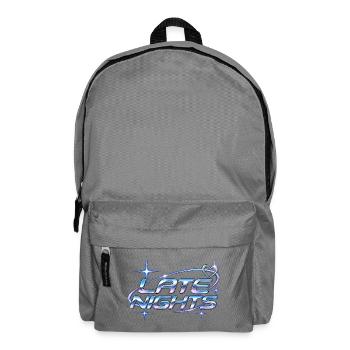 Late Nights Neon Chrome - Rucksack - Mittelgrau - Vorne