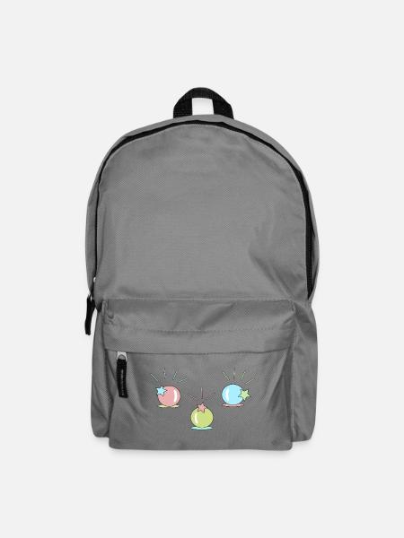 Pastell Kugelparty - Rucksack - Mittelgrau