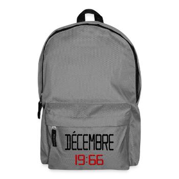 60-jähriges Jubiläum Dezember 1966 - Rucksack - Mittelgrau - Vorne