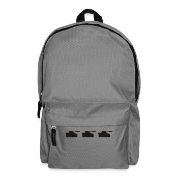 Panzer - Rucksack - Mittelgrau - Vorne