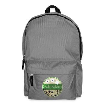 Schocken Bierdeckel - Rucksack - Mittelgrau - Vorne