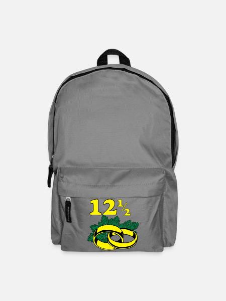 Petersilienhochzeit , Hochzeitstag (25) - Rucksack - Mittelgrau