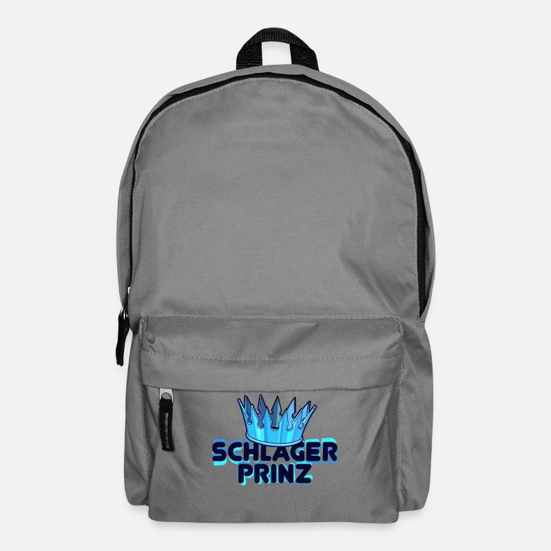 Schlager Prinz Schlagerprinz Volksmusik Statement - Rucksack - Mittelgrau