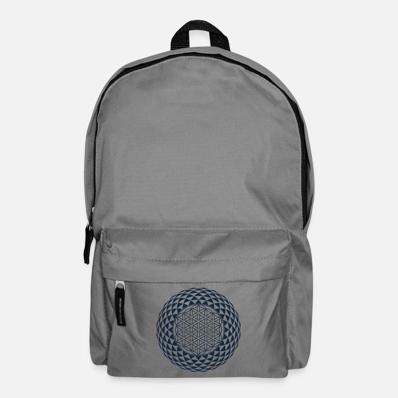 Torus, Sacred Geometry - Backpack - elephant grey