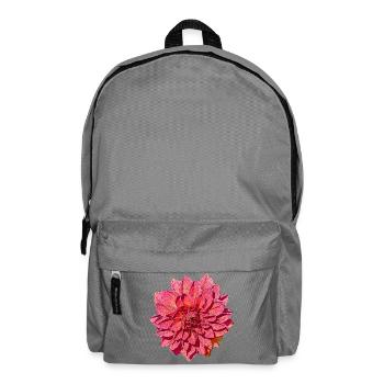 Great Dahlia - Backpack - elephant grey - Front