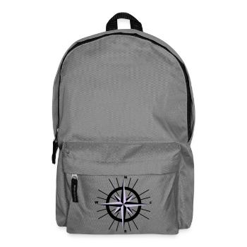 Compass nautique - Sac à dos - gris éléphant - Devant