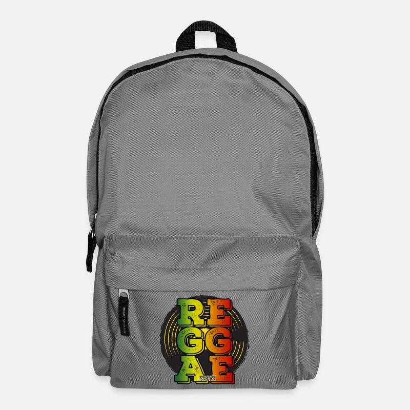 Reggae Neon Logo - Backpack - elephant grey