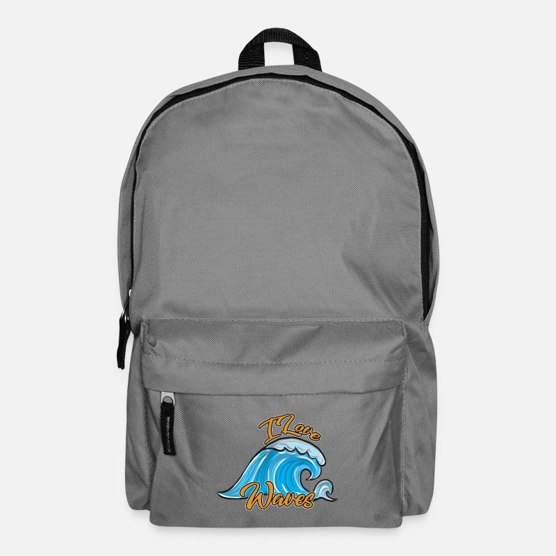 Surfing Surfing - Backpack - elephant grey