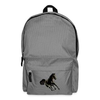 Horse - Backpack - elephant grey - Front