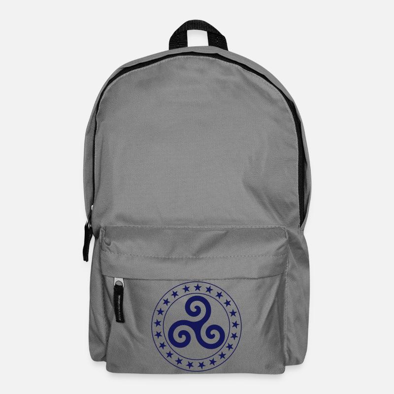 Bretagne / Breizh - Rucksack - Mittelgrau