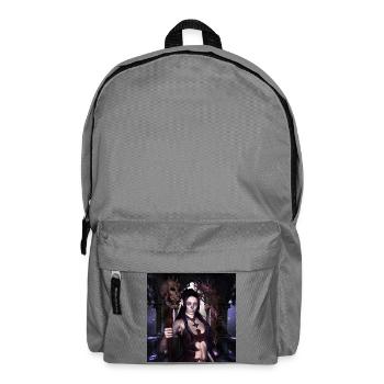 Die dunkle Prinzessin mit den Schädeln. - Rucksack - Mittelgrau - Vorne