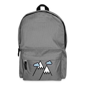 Der Berg ruft - Rucksack - Mittelgrau - Vorne