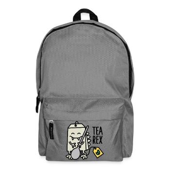 Tea Rex ( T-rex ) - Backpack - elephant grey - Front