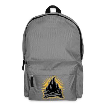 Grill accessories and grill flames - Backpack - elephant grey - Front