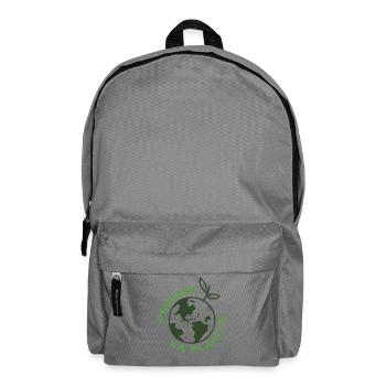 Ökologisches Erwachen - Lasst uns den Planeten Erde schützen - Rucksack - Mittelgrau - Vorne