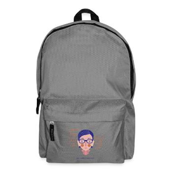 Ruth Bader Ginsburg - Sac à dos - gris éléphant - Devant