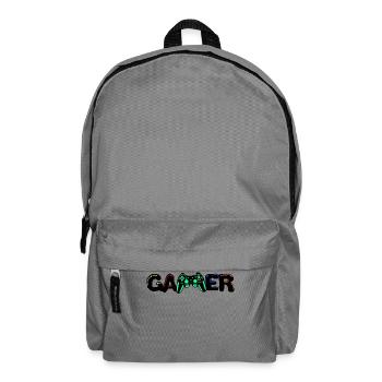 Gamer Games Zocker Controller Game Console Player - Backpack - elephant grey - Front
