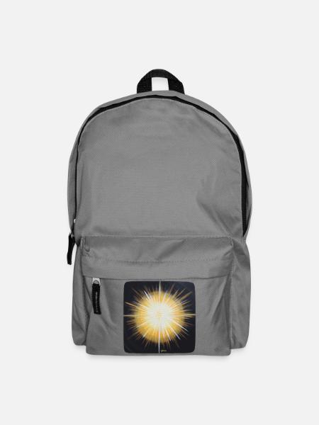 Sternentor Licht im Dunkeln Sonja Ariel von Staden - Rucksack - Mittelgrau