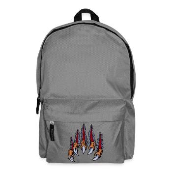 Animaux Griffes - Sac à dos - gris éléphant - Devant