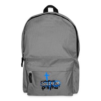 Le design de Jésus est mon seigneur - Sac à dos - gris éléphant - Devant