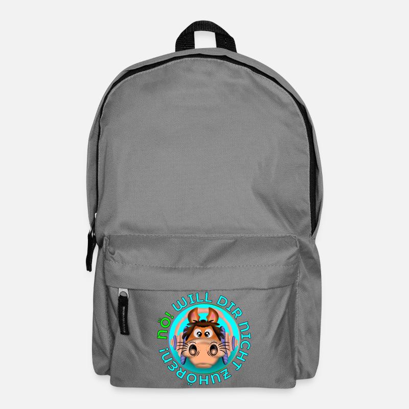NÖ ZUHÖREN - Rucksack - Mittelgrau