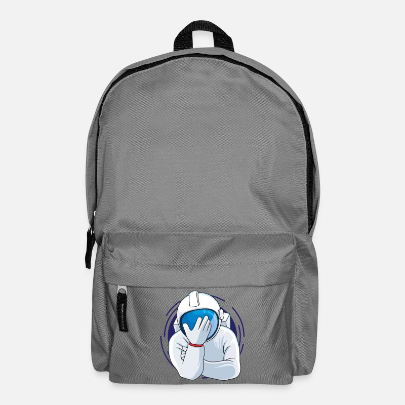 Facepalm Astronaut - Rucksack - Mittelgrau