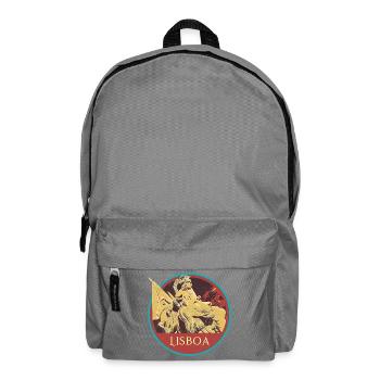 Lissabon Portugal, Augusta Straße - Rucksack - Mittelgrau - Vorne