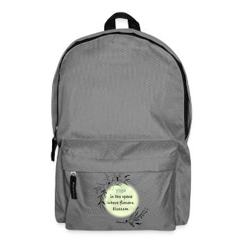 Yoga - Rucksack - Mittelgrau - Vorne