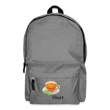 Tee-Hemd - Rucksack - Mittelgrau - Vorne