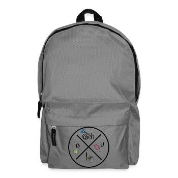 Lustige Geschenke für Kinder - Rucksack - Mittelgrau - Vorne