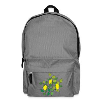 zitronen baum - Rucksack - Mittelgrau - Vorne