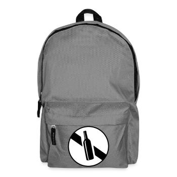 Ende des Trinkverbots - Rucksack - Mittelgrau - Vorne