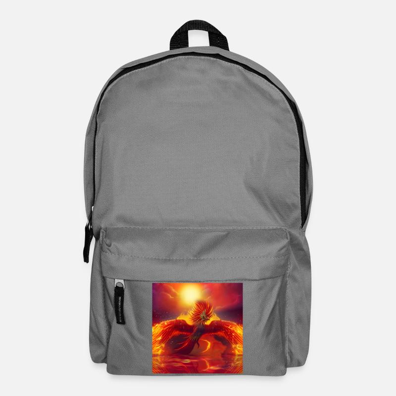 Wonderful phoenix over the ocean - Backpack - elephant grey