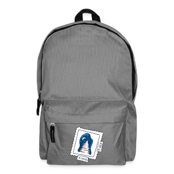 Noël vs. Trex - Sac à dos - gris éléphant - Devant