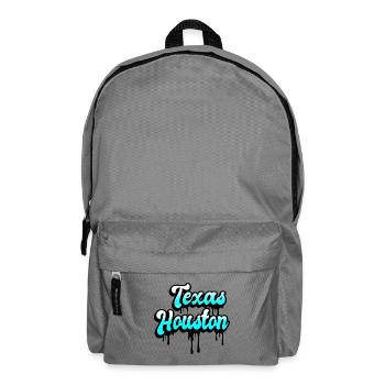 Texas Houston Design - Backpack - elephant grey - Front