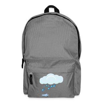 Pluie - Sac à dos - gris éléphant - Devant