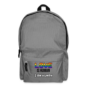 Déclaration d’égalité LGBT Relation homosexuelle - Sac à dos - gris éléphant - Devant