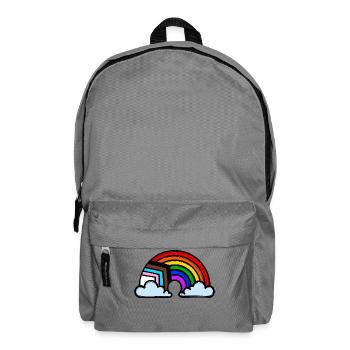 Lgbt Homo Rainbow Equality Relationship - Backpack - elephant grey - Front