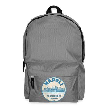 Napoli Skyline Badge - Backpack - elephant grey - Front
