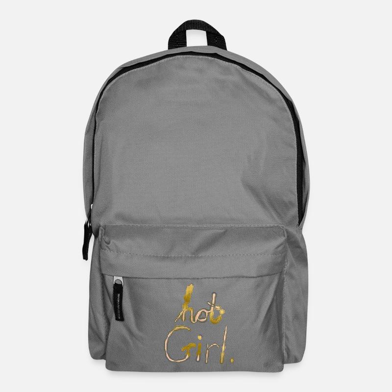 HOT GIRL - Backpack - elephant grey